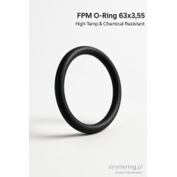 FPM O-Ring 63x3,55 - High-Temp & Chemical Resistant