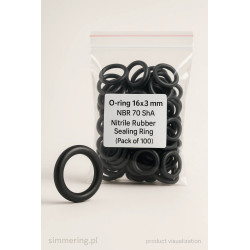 Oring 16x3 NBR 70 ShA
