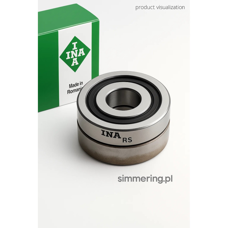 ZKLN 1747 ZZ INA 17×47×25 – Angular Contact Ball Bearing 17×47×25 mm