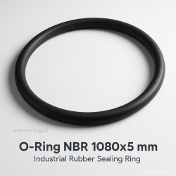 Oring NBR 1080x5 – uszczelka gumowa do zastosowań przemysłowych