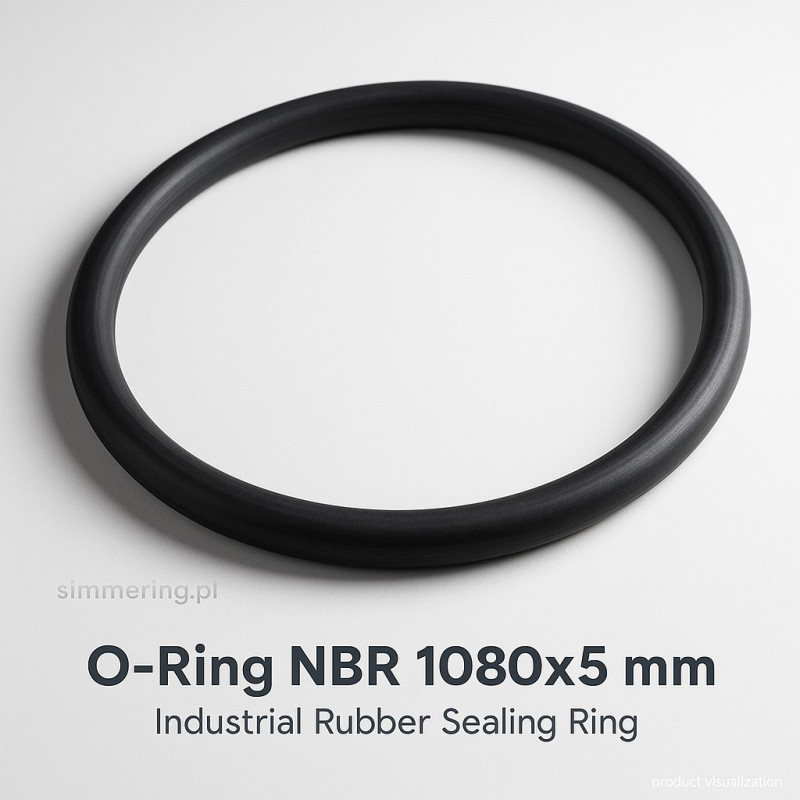 O-Ring NBR 1080×5 mm – Industrial Rubber Sealing Ring