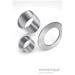 PAW32 P200 PMG 32×54×1.5 mm – Permaglide® Plain Bearing Washer