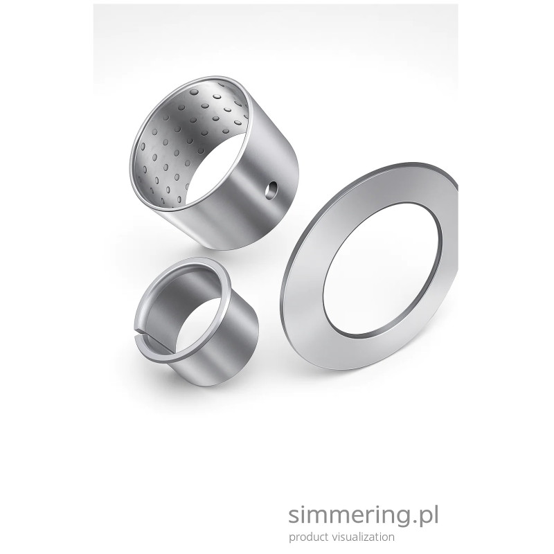 PAW32 P200 PMG 32×54×1,5 mm – łożysko ślizgowe PERMAGLIDE®