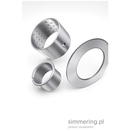 PAW32 P200 PMG 32×54×1,5 mm – łożysko ślizgowe PERMAGLIDE®