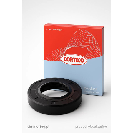 Uszczelniacz CORTECO 12000583 NBR BADUO Simmerring 25x35x7 - Pierścień Uszczelniający