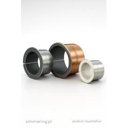 Tuleja ślizgowa PAF 16170 P10 PERMAGLIDE – 16 × 18 × 17 mm