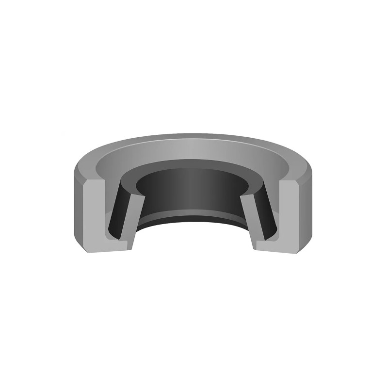 Shaft Seal 10×15×3 ZBL NBR (Single-Lip, Metal Case, No Spring)