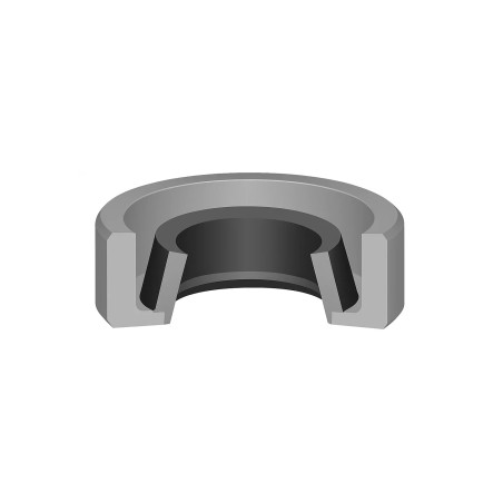 Shaft Seal 10×15×3 ZBL NBR (Single-Lip, Metal Case, No Spring)