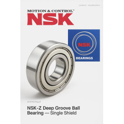 NSK 6000 Z – łożysko kulkowe 10×26×8 mm