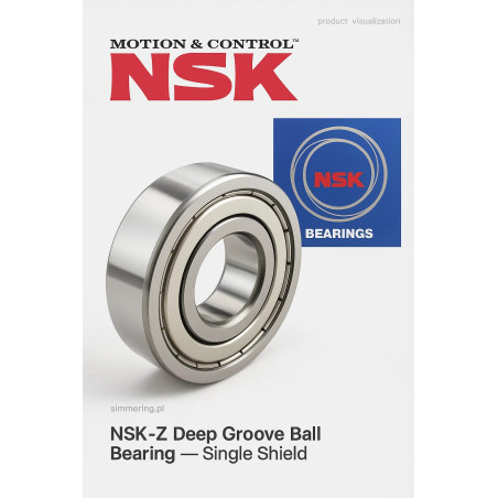 NSK 6000 Z Deep Groove Ball Bearing 10x26x8 mm