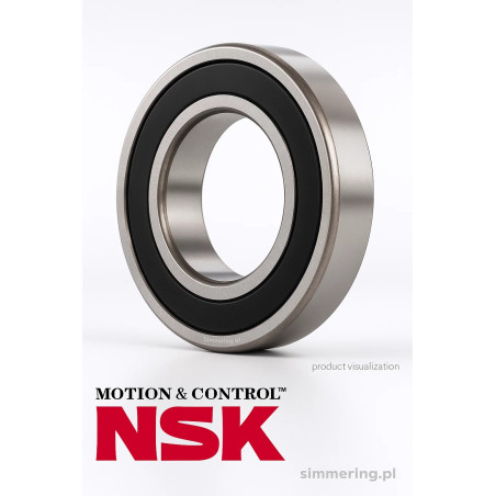 NSK 3206 B TNG C3 Łożysko kulkowe skośne 30×62×23,8 mm