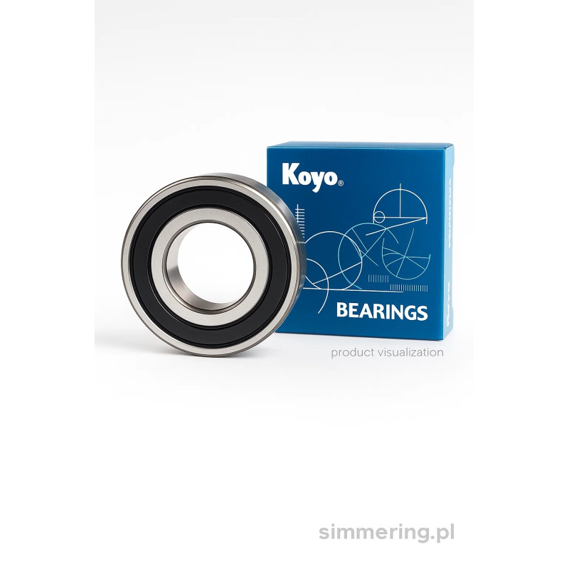 KOYO 6203 2RS 17×40×12 Deep Groove Ball Bearing
