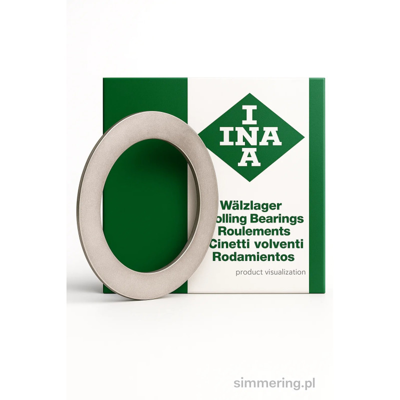 AS 2035 INA 20 × 35 × 1 mm – pierścień oporowy (thrust washer)