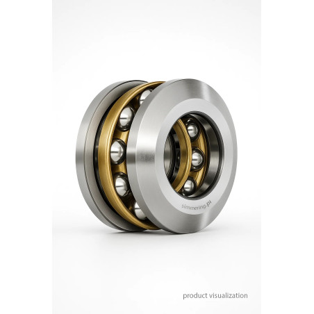 51196-MP FAG 480x580x80 Thrust Ball Bearing