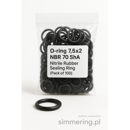O-Ring 7.5x2 NBR