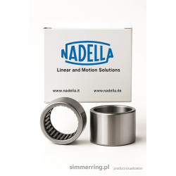 DL 1312 NADELLA 13x19x12 Needle Roller Bearing