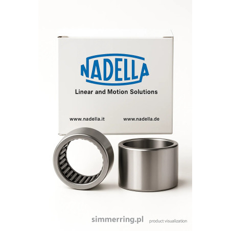 DL 1312 NADELLA 13x19x12 Needle Roller Bearing