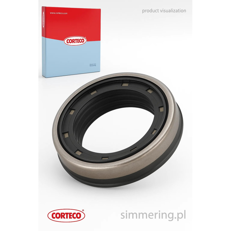 Rotary Shaft Seal CORTECO 12019137 FPM CASSETTE 140x170x14.5/16