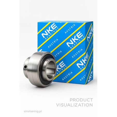 EX 205 NKE 25×52×44,3 Self‑Aligning Insert Bearing