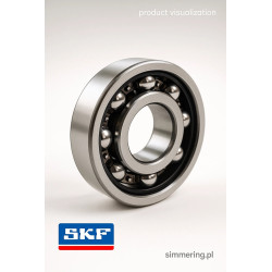 Deep Groove Ball Bearing SKF 6319 C3 95 × 200 × 45 mm
