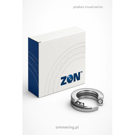 Thrust Ball Bearing 51204 ZEN 20×40×14 mm