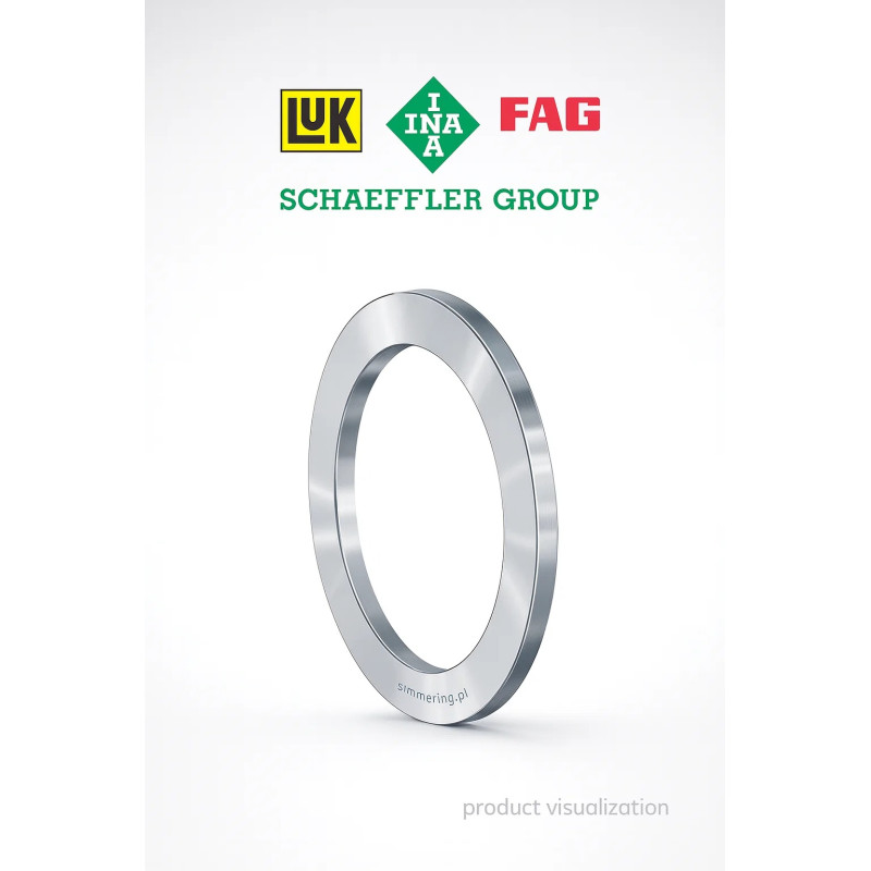 INA TWA 411 Thrust Washer – Precision 6.35×17.463×0.81 mm