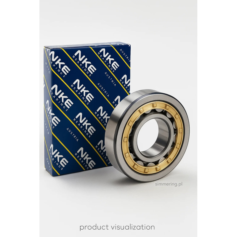 NKE NJ 2205 E TVP3 (25×52×18 mm) – Cylindrical Roller Bearing