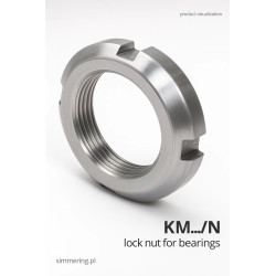 SS KM 23 Stainless Steel Bearing Locknut