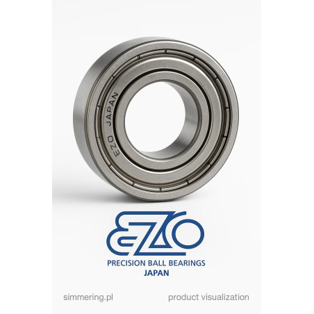 6000 ZZ EZO 10×26×8 Deep Groove Ball Bearing