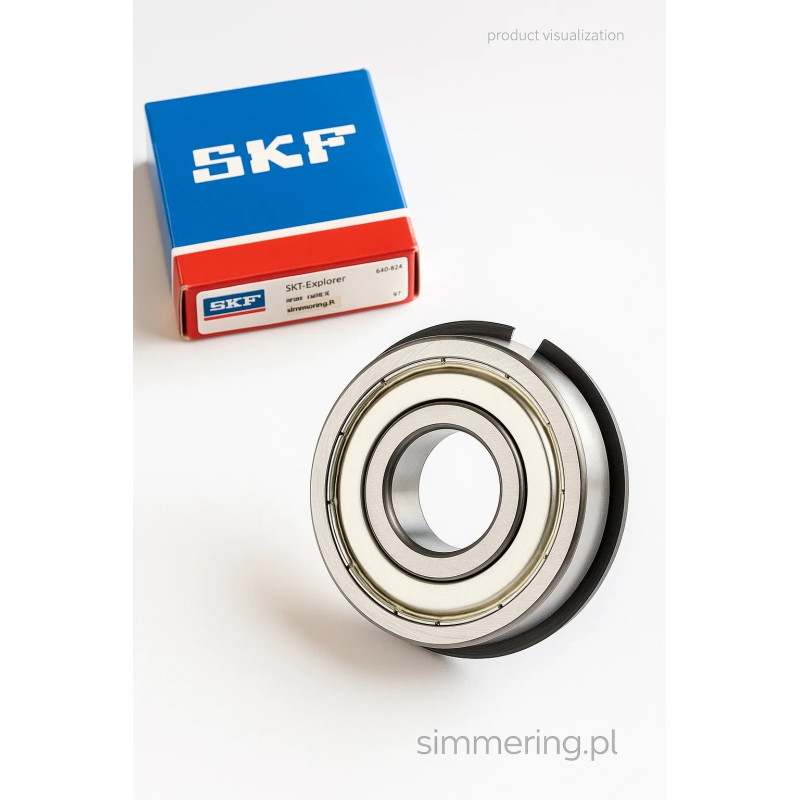 211-2ZNR SKF 55×100×21 Deep Groove Ball Bearing