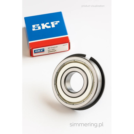 211-2ZNR SKF 55×100×21 Łożysko Kulkowe