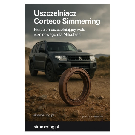 Uszczelniacz Corteco 19019079 45x58x9 NBR TB2 Simmerring