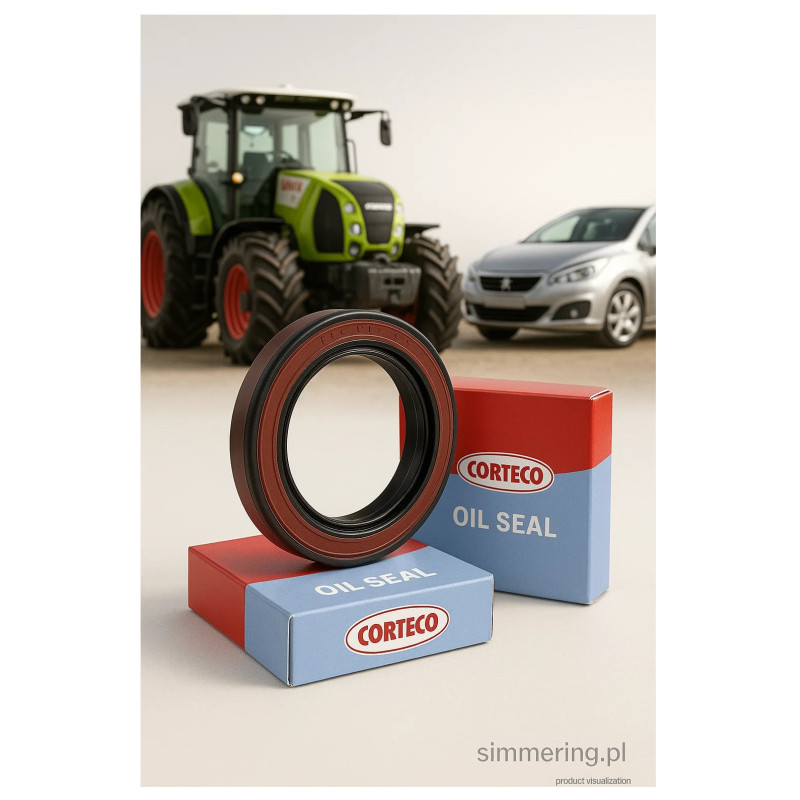 Corteco 12011180 NBR BASL Rotary Shaft Seal 54×81×10