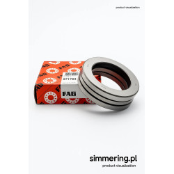 FAG 51106 – 30×47×11 Thrust Ball Bearing for Industrial Use
