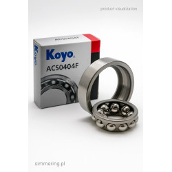ACS 0404F KOYO 19,5x38x8 Łożysko Kulkowe Skośne