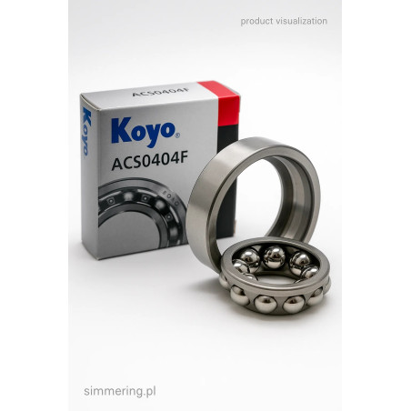 ACS 0404F KOYO 19,5x38x8 Angular Contact Ball Bearing