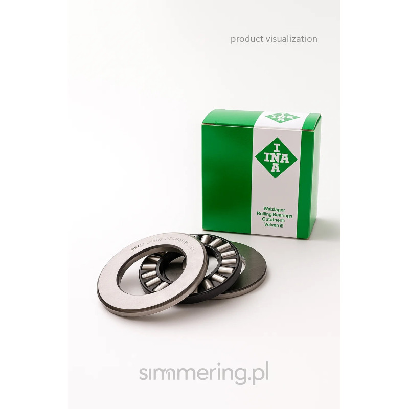 81208-TV INA Thrust Cylindrical Roller Bearing 40×68×19 mm
