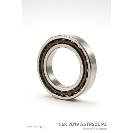 NSK 7019 A5TRSULP3 95×145×24 ball bearing