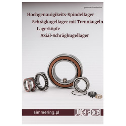 GSX40.2RS UKF 40x75x34 Deep Groove Ball Bearing