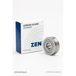 LFR5206-25-KDD ZEN 25x72x25,8 Roller Follower