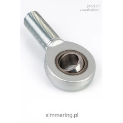Spherical Plain Bearing GAR35 DO 2RS 35×82×25 mm