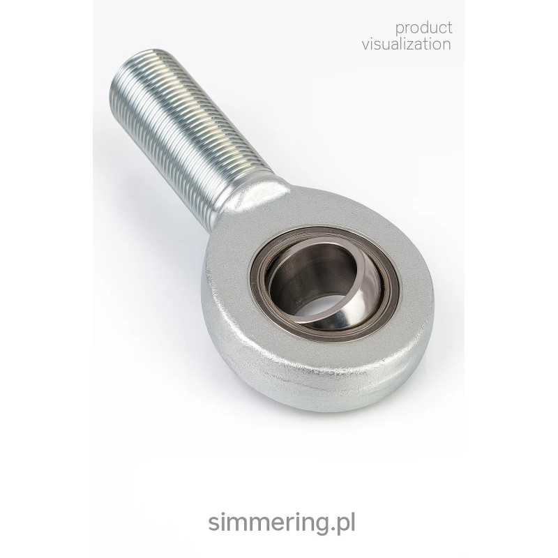 Spherical Plain Bearing GAR35 DO 2RS 35×82×25 mm