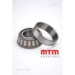 30206 MTM 30x62x17.25 Tapered Roller Bearing