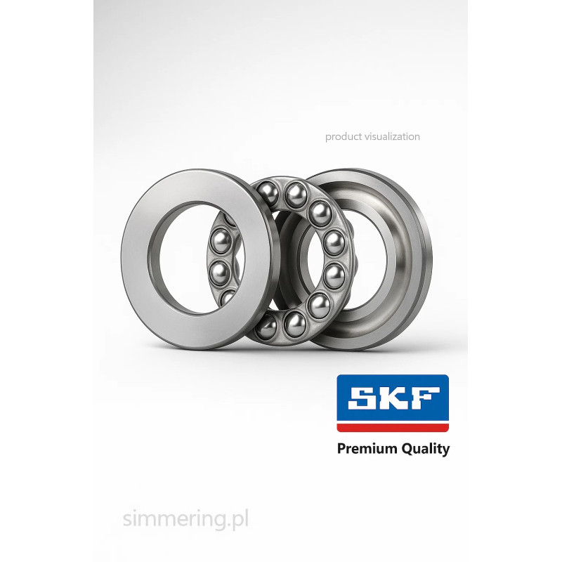 BA9 SKF 9x20x7 – łożysko kulkowe oporowe