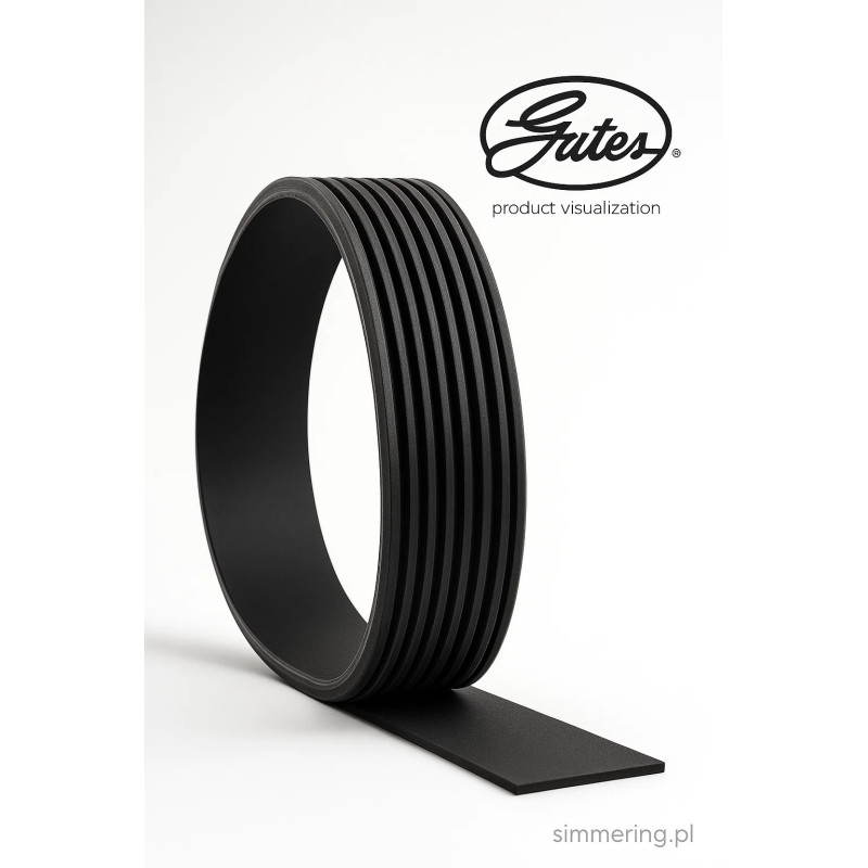 GATES 8PK1420HD Pasek klinowy wielorowkowy FleetRunner™ Micro-V® 1420 mm EPDM 8 żeber