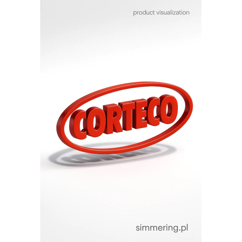 Corteco 19016921 Rotary Shaft Seal 76x93x10 – High-Temperature VMQ Oil Seal