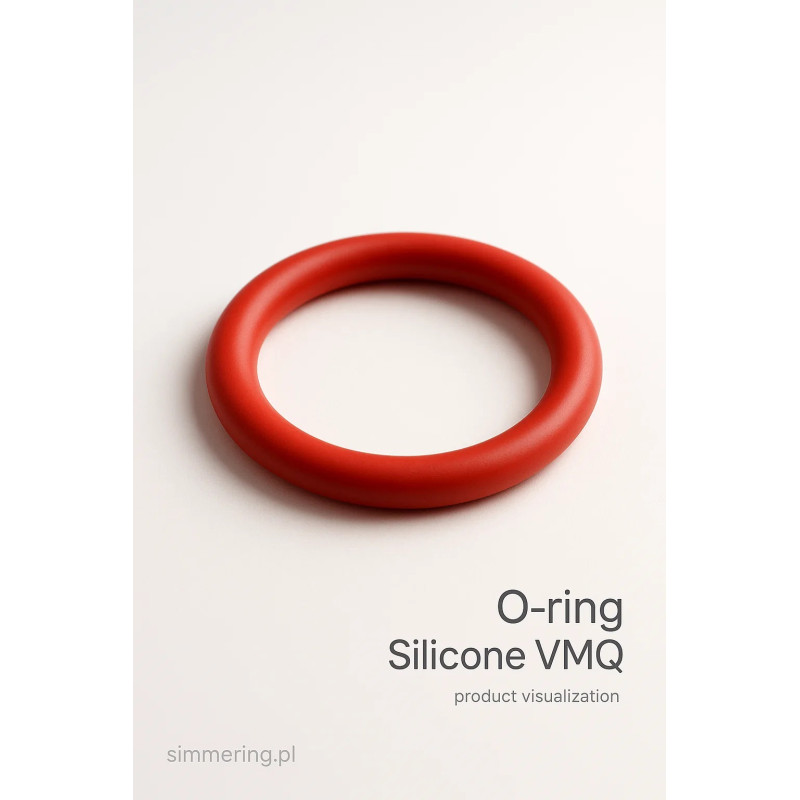 Oring 48,7x3,55 MVQ - Silikonowy O-ring