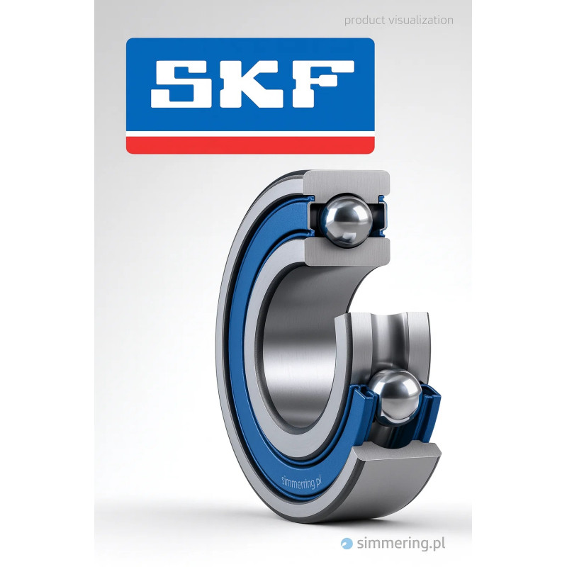 W6207-2RS1/VP311 SKF 35x72x17 Łożysko Kulkowe Zwykłe