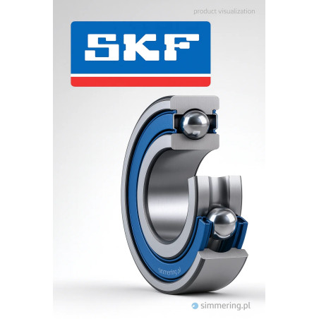 W6207-2RS1/VP311 SKF 35x72x17 Łożysko Kulkowe Zwykłe