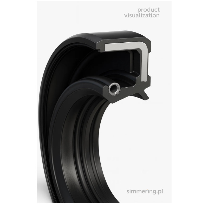 Simmering NBR 38x62x10 DICHTOMATIK®